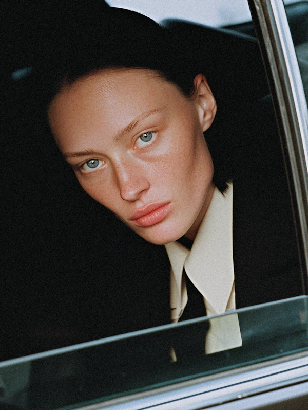 Person in Car Window