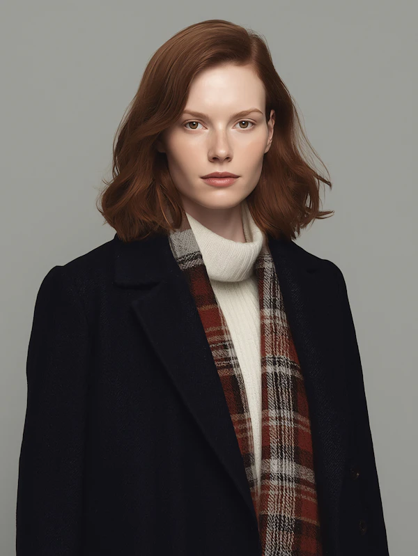 Studio Portrait of Woman