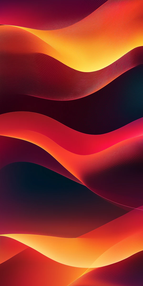 Vibrant Abstract Waves