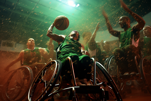 Wheelchair Basketball Determination