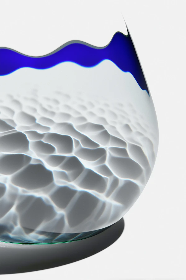 Wavy Glass Art