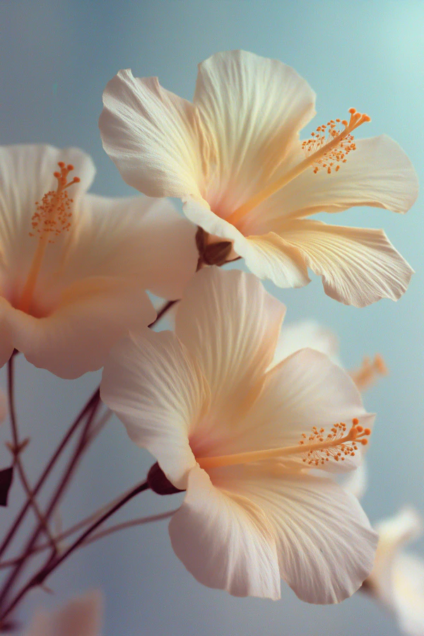 Hibiscus Flower Close-Up
