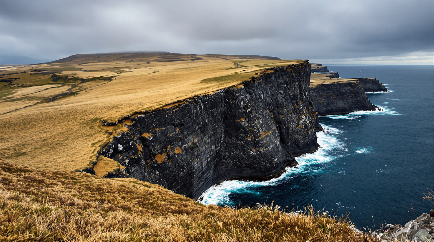 Dramatic Coastal Landscape