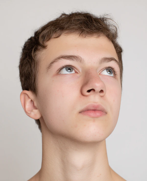 Upward Gaze Portrait