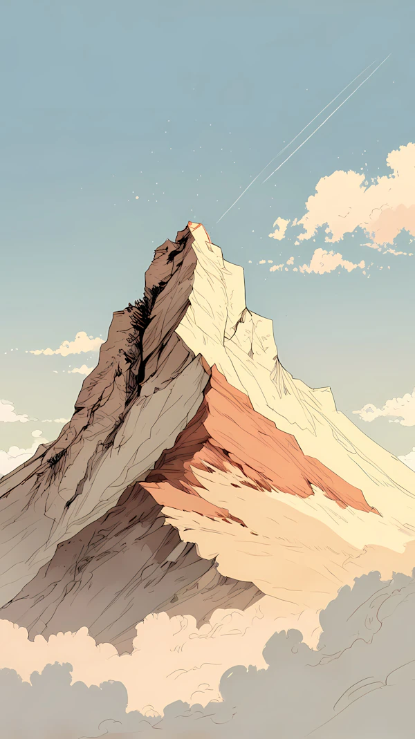 Mountain Peak Illustration